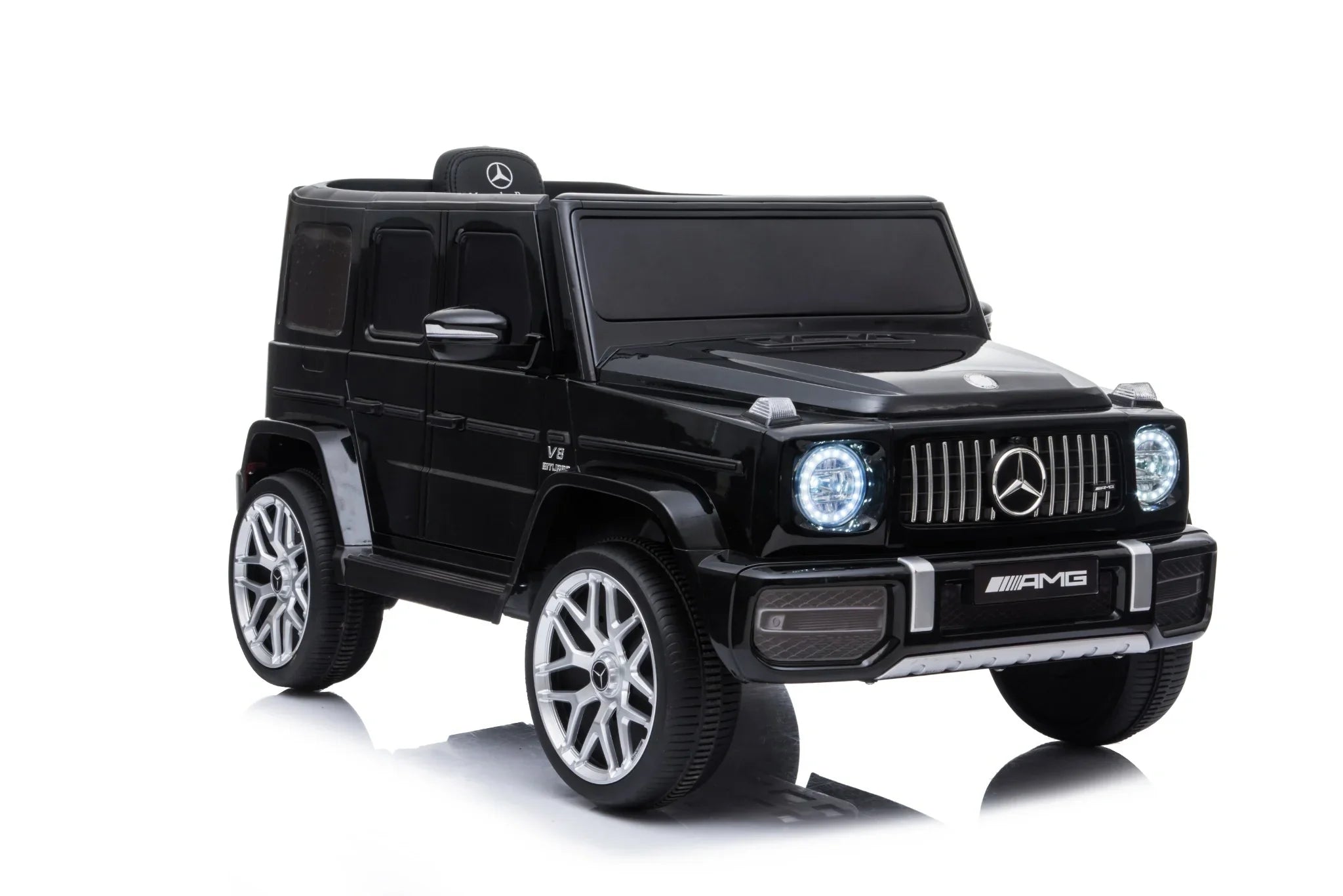 Mercedes-Benz AMG G63 – Mașinuță electrică oficial licențiată pentru copii (12V, 2 motoare de 30W)