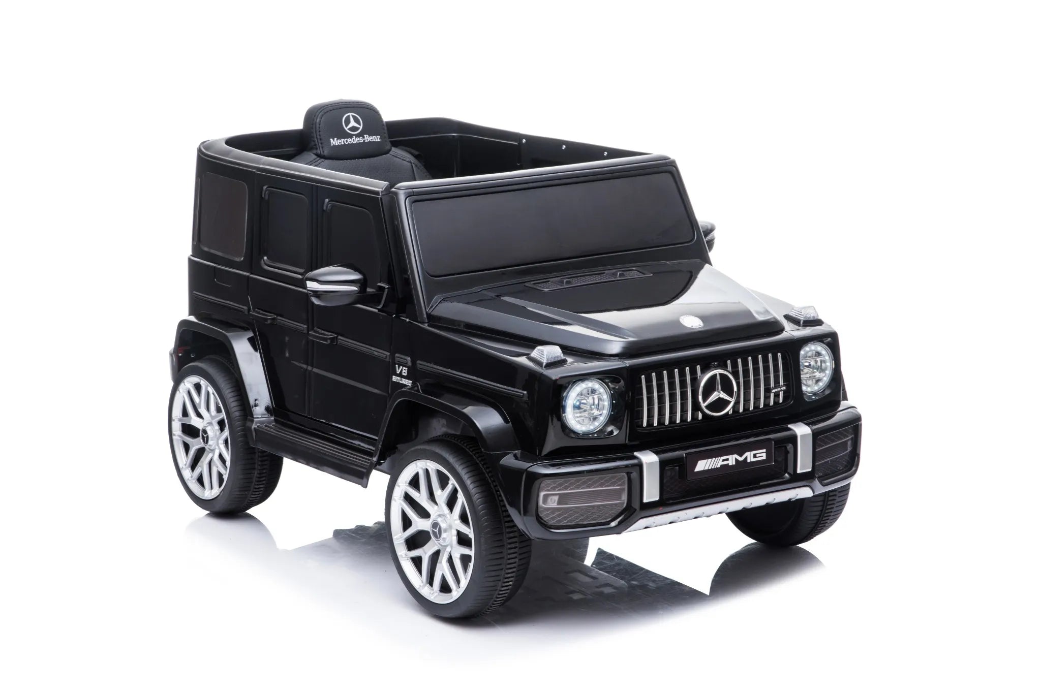 Mercedes-Benz AMG G63 – Mașinuță electrică oficial licențiată pentru copii (12V, 2 motoare de 30W)
