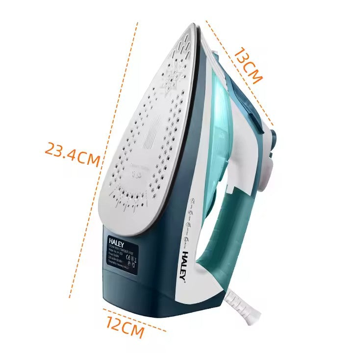 Fier de călcat cu abur HALEY HY-253, 2200 W, talpă ceramică, cablu 1,8 m, 1,7 kg
