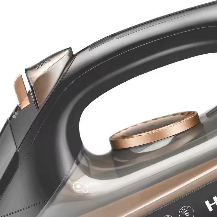Fier de călcat electric compact HALEY HY-2045, 2200 W, talpă ceramică, cablu 1,6 m, 1,6 kg