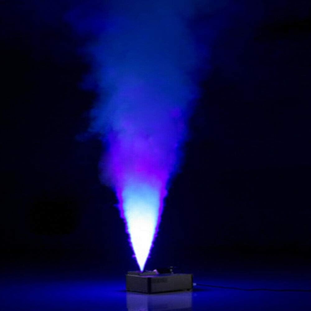 Mașină de fum verticală AT Performance, 1500 W, 24 LED RGB, control DMX512, rezervor 3 L