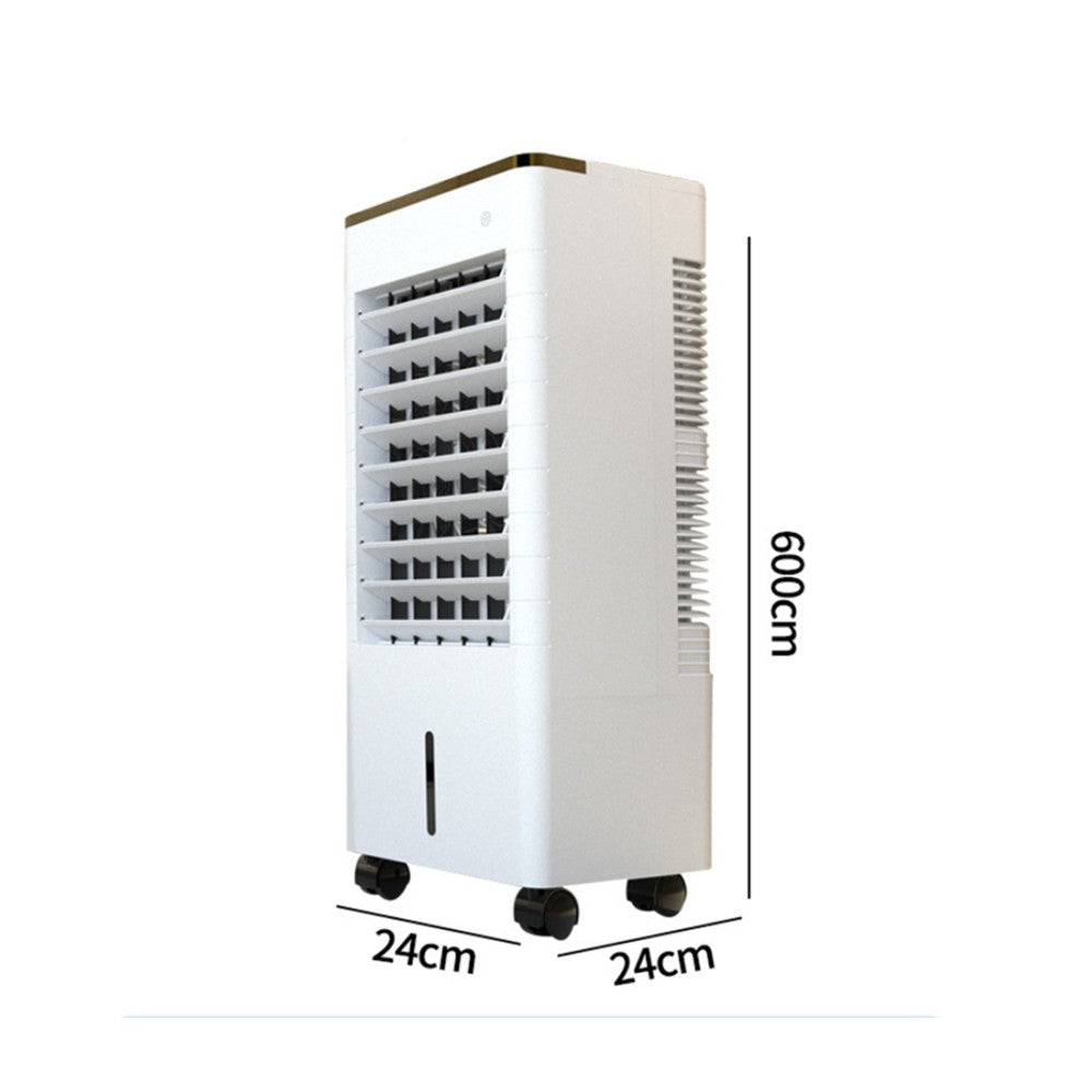 Răcitor de aer portabil HALEY, 2000 W, rezervor 7 L, debit 5000 m³/h, 3 viteze, alb