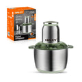 Tocător electric HALEY, 1000 W, bol inox 5 L, 4 lame, 2 palete interschimbabile, 2 viteze, verde