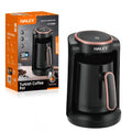 Ibric electric HALEY HY-2812, 1500 W, 500 ml, buton ON/OFF, pentru cafea, ceai și lapte