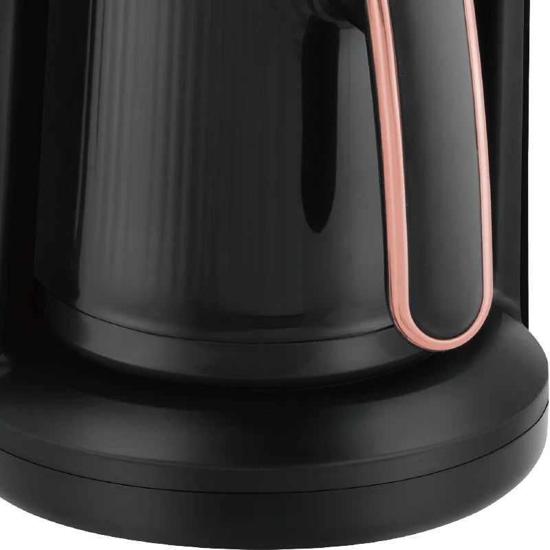 Ibric electric HALEY HY-2812, 1500 W, 500 ml, buton ON/OFF, pentru cafea, ceai și lapte