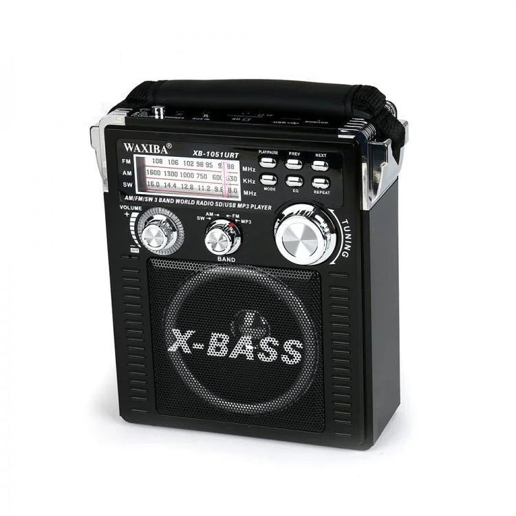 Radio portabil AT Performance, benzi AM/FM/SW, bluetooth, MP3 USB și card TF, lanternă