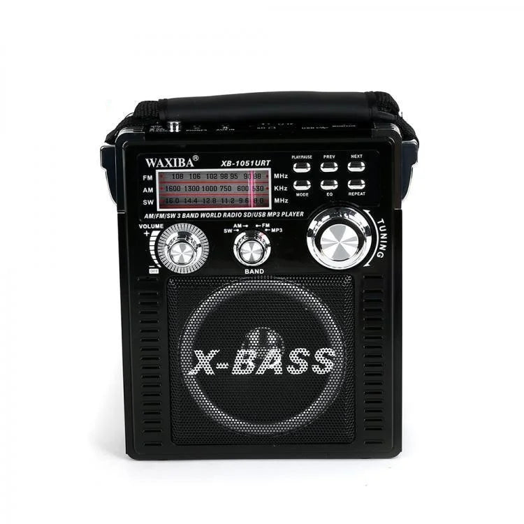Radio portabil AT Performance, benzi AM/FM/SW, bluetooth, MP3 USB și card TF, lanternă