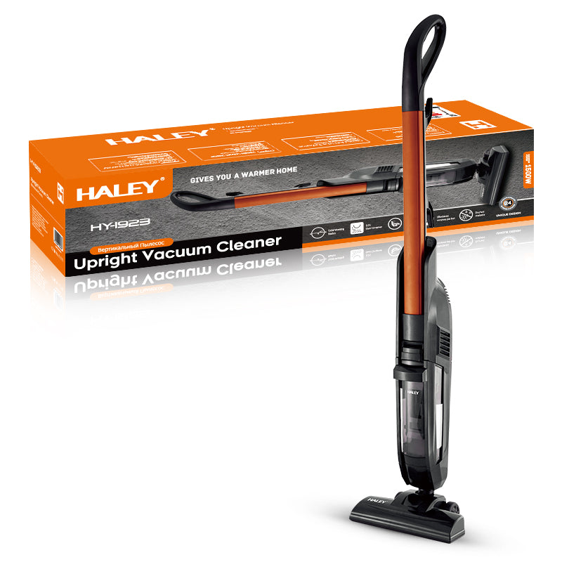 Aspirator vertical HALEY HY-1923, 1500 W, ciclonic fără sac, recipient 2 L