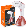 Fier de călcat vertical cu abur HALEY HY-314, 1500 W, rezervor 280 ml, încălzire în 25 s, alb cu roz