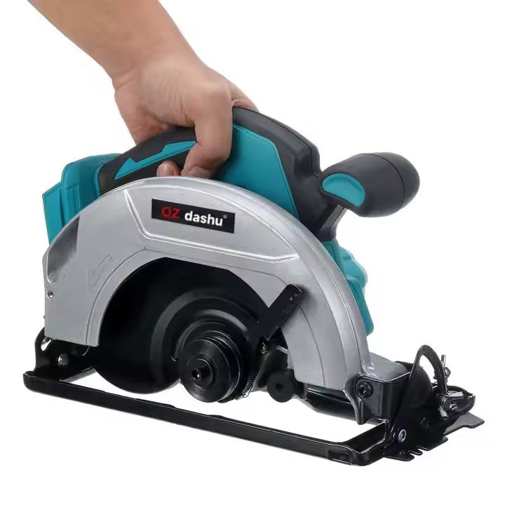 Fierăstrău circular AT Performance, 1200 W, lamă 185 mm, 10000 RPM, motor brushless, albastru