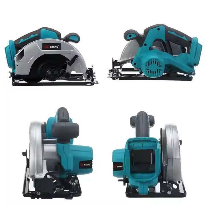 Fierăstrău circular AT Performance, 1200 W, lamă 185 mm, 10000 RPM, motor brushless, albastru