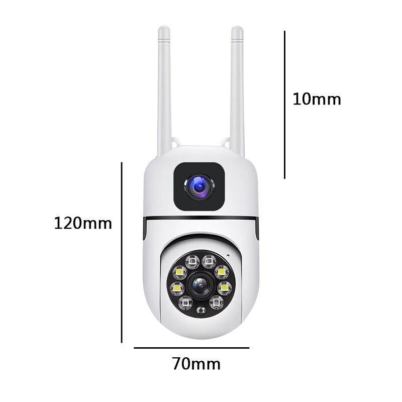 Camera Supraveghere video, AT PERFORMANCE®, conexiune 4G, 4MP 1080P HD, intelligent tracking, PTZ, WIFI, Lan, Rotire, Alarma miscare, Interior - Exterior, Pentru Camera Video de Supraveghere si Auto, Telefon, Aparat Foto, HUB, Console, ALB.