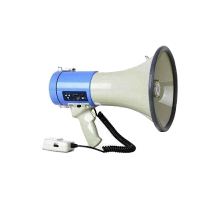 Portavoce, megafon, AT PERFORMANCE®, 50W, USB, SD, MP3.