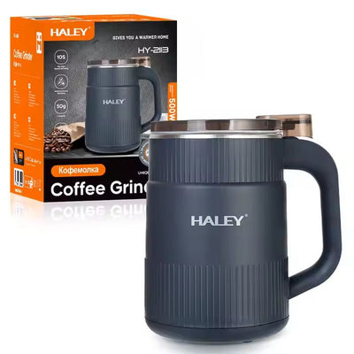 Râșniță de cafea electrică HALEY HY-2113, 500 W, capacitate 300 g, lame inox 50 mm