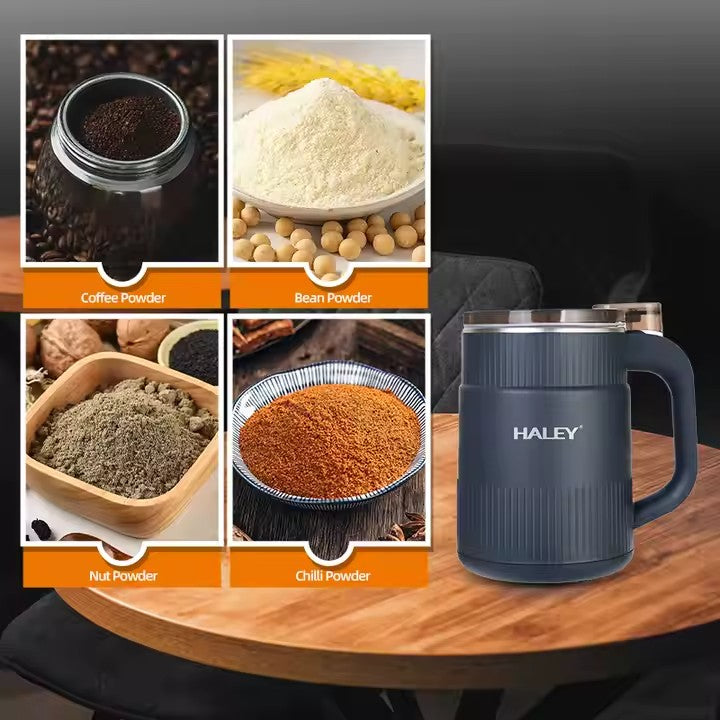 Râșniță de cafea electrică HALEY HY-2113, 500 W, capacitate 300 g, lame inox 50 mm