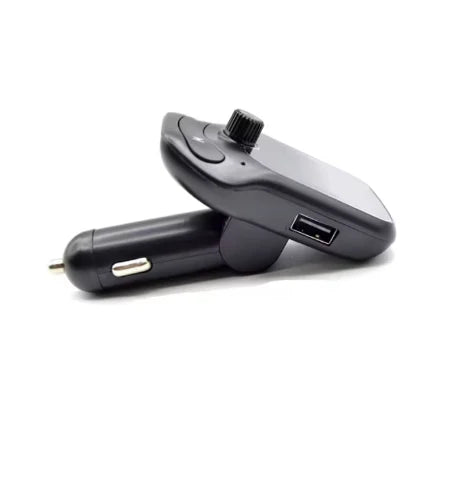Modulator FM auto KlausStech, Bluetooth 3.0, 2x USB, microSD, ecran LED, negru