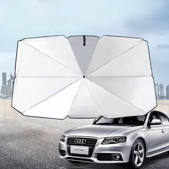 Pachet Auto 2 în 1: Spălător cu Presiune Portabil 36V + Parasolar Tip Umbrelă UV 140x75 cm | Întreținere Completă pentru Mașina Ta