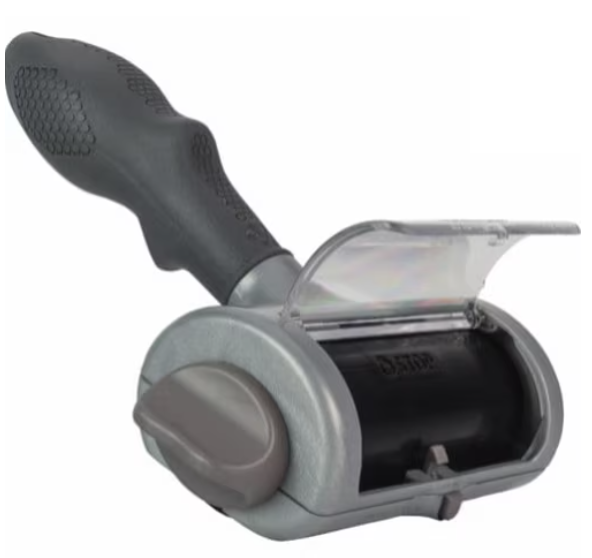 Rola pentru indepartarea scamelor si parului de animale, bidirectionala, 17 X 17 X 4 cm, Gri