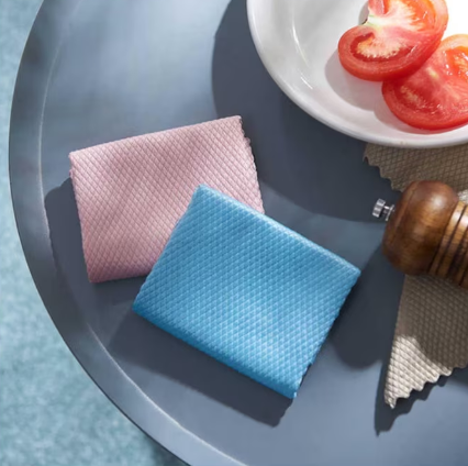 Lavete microfibra, set 5 bucati, AT PERFORMANCE®, 25x25cm, Multicolor