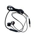 Căști intraauriculare cu fir KLGO KS-13, microfon, control volum, jack 3,5 mm, Dynamic Sound, negre