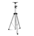 Suport de boxă tip trepied Tusy Store, reglabil 100-180 cm, sarcină maximă 25 kg, țeavă 35 mm, argintiu