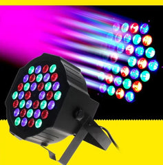 AT PERFORMANCE® LED 36 RGBW – Proiector Jocuri de Lumini cu Control DMX, Automat & Sunet