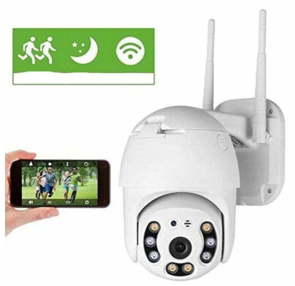Camera Supraveghere, WiFi Night Vision 360°, Senzor De Miscare, At Performance, Pentru Exterior, Si Interior