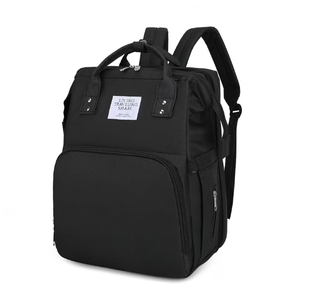 Rucsac pentru bebeluși 3 în 1 AT Performance, 39x30x18 cm, Oxford impermeabil, 1,5 kg, roz deschis