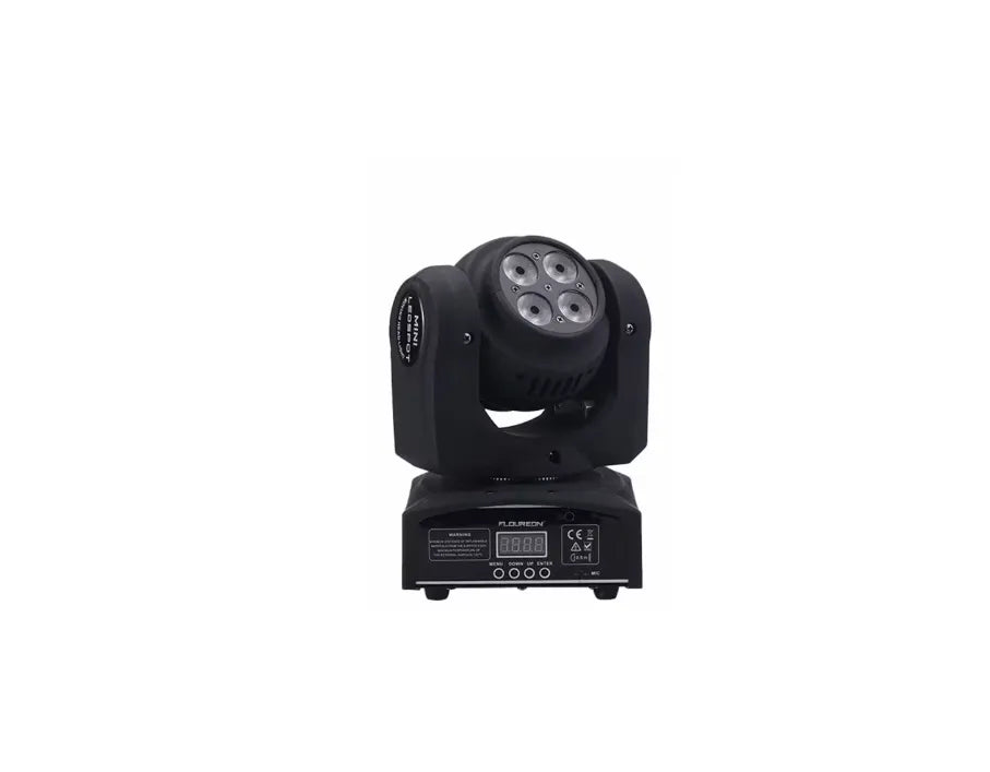Proiector lumini double face moving head AT Performance, 30 x 20 x 24 cm, negru