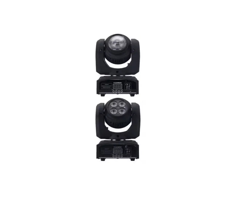 Proiector lumini double face moving head AT Performance, 30 x 20 x 24 cm, negru