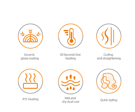 Ondulator de Par HALEY HY-3505 – Solutia Profesionala pentru Coafuri Perfecte, Compatibil cu Toate Tipurile de Par