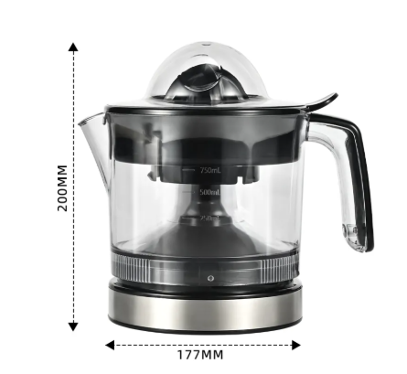 Storcător de citrice electric HALEY HY-2905, 300 W, panou tactil, carcasă inox