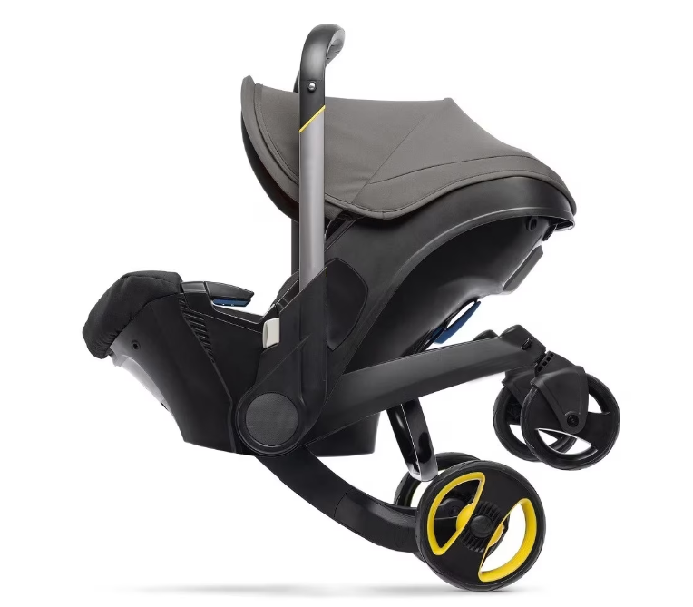 Cărucior travel 2 în 1 AT Performance, 0-13 kg, 0-18 luni, centură în 3 puncte, husă lavabilă, gri