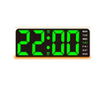Ceas LED multifuncțional AT Performance, afișaj oră, dată și temperatură, alarmă, alimentare USB, verde