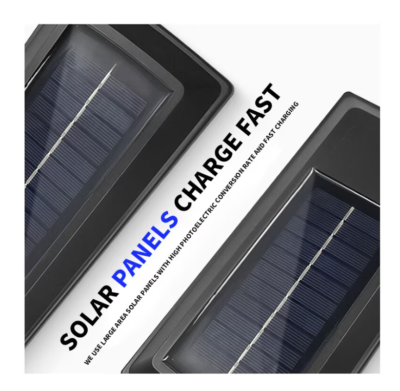 Lampa solara LED, AT PERFORMANCE, 3W, 3 moduri iluminare, Senzor miscare, Telecomanda, Negru