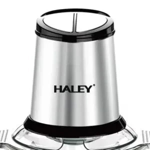 Mașină de tocat carne electrică HALEY HY-1224, vas inox 2 L, carcasă din oțel inoxidabil