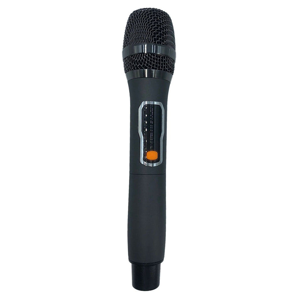 Sistem audio activ cu subwoofer Vlliodor, 1900 W RMS, 3800 W peak, DSP, 2 microfoane wireless