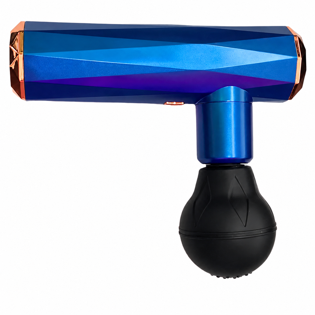 Aparat de masaj muscular AT Performance Mini Fascial Gun, 4000 RPM, baterie 1200 mAh, intensitate reglabilă