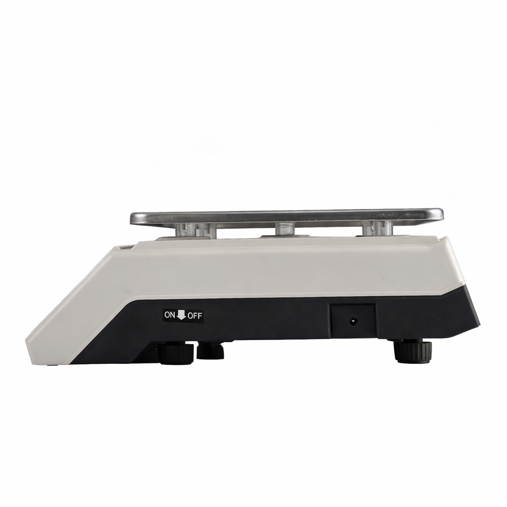 Cântar electronic comercial AT Performance, 40 kg, afișaj LCD dublu, 7 memorii, picioare reglabile