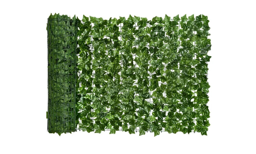 Gard viu artificial AT Performance, rolă 300x100 cm, frunze din PP, verde