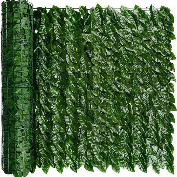 Gard viu artificial AT Performance, rolă 300x100 cm, frunze din PP, verde