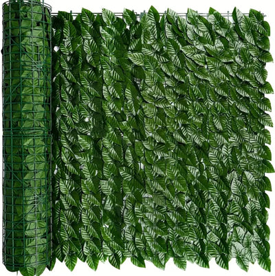 Gard viu artificial AT Performance, rolă 300x100 cm, frunze din PP, verde