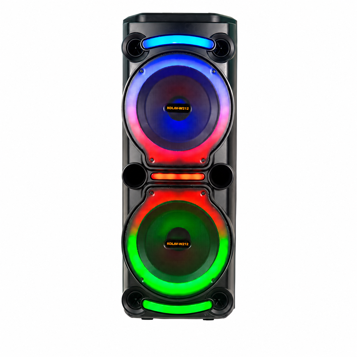 Boxă karaoke portabilă Sing-E ZQS8212, 2x12 inch, 40 W, acumulator 3600 mAh, microfon wireless