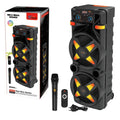 Boxă portabilă AT Performance, 2x12 inch, 80 W, Bluetooth, baterie 6000 mAh, microfon inclus