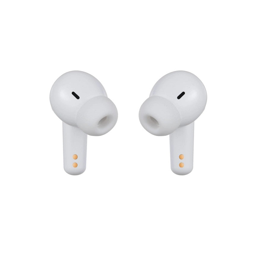 Căști true wireless KLGO, Bluetooth, in-ear, microfon integrat, izolare fonică pasivă, albe