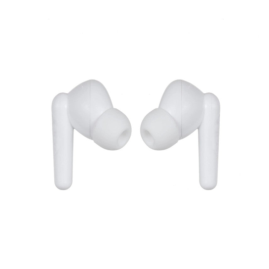 Căști true wireless KLGO, Bluetooth, in-ear, microfon integrat, izolare fonică pasivă, albe