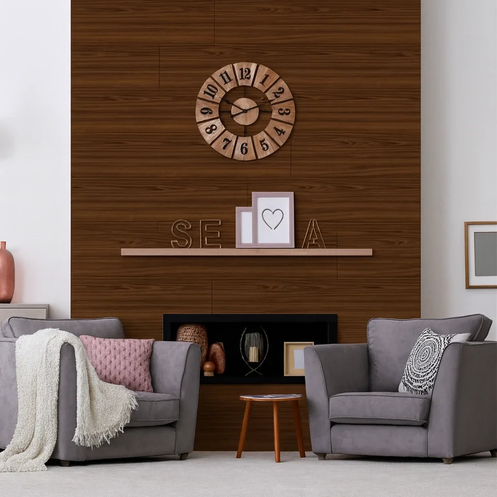Tapet autoadeziv aspect parchet AT Performance, set 10 plăci, 30x60 cm, 1,8 mp, 6 straturi, maro