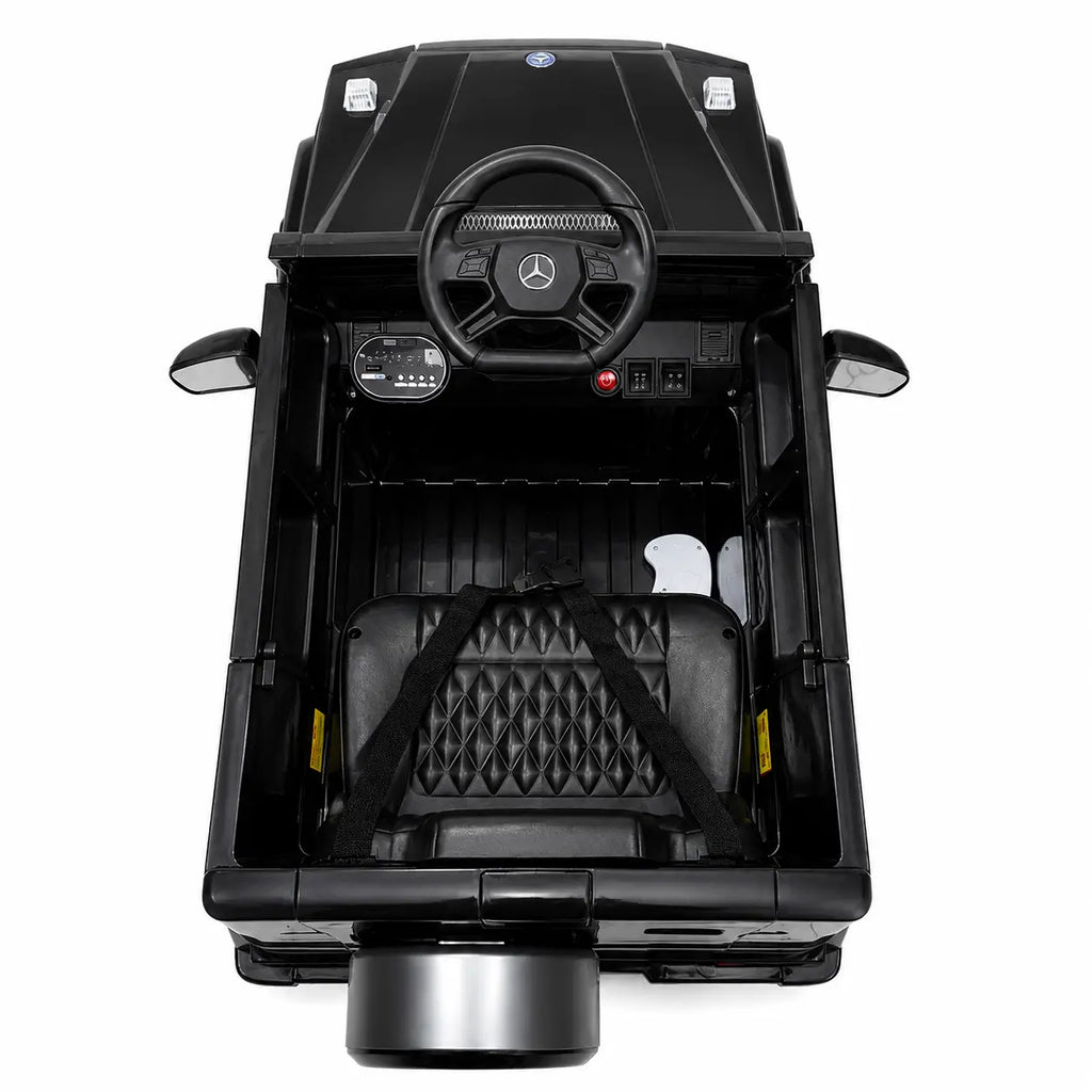 Mașinuță electrică pentru copii AT Performance AT33-11, 12 V, telecomandă 2.4G, lumini LED, negru