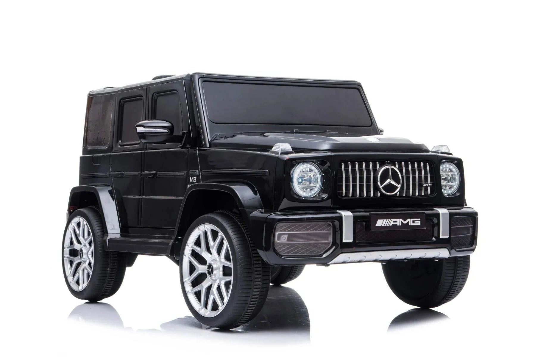 Mașinuță electrică pentru copii AT Performance Mercedes-Benz AMG G63, 12V 4.5Ah, 2 motoare de 30 W, 3-5 km/h