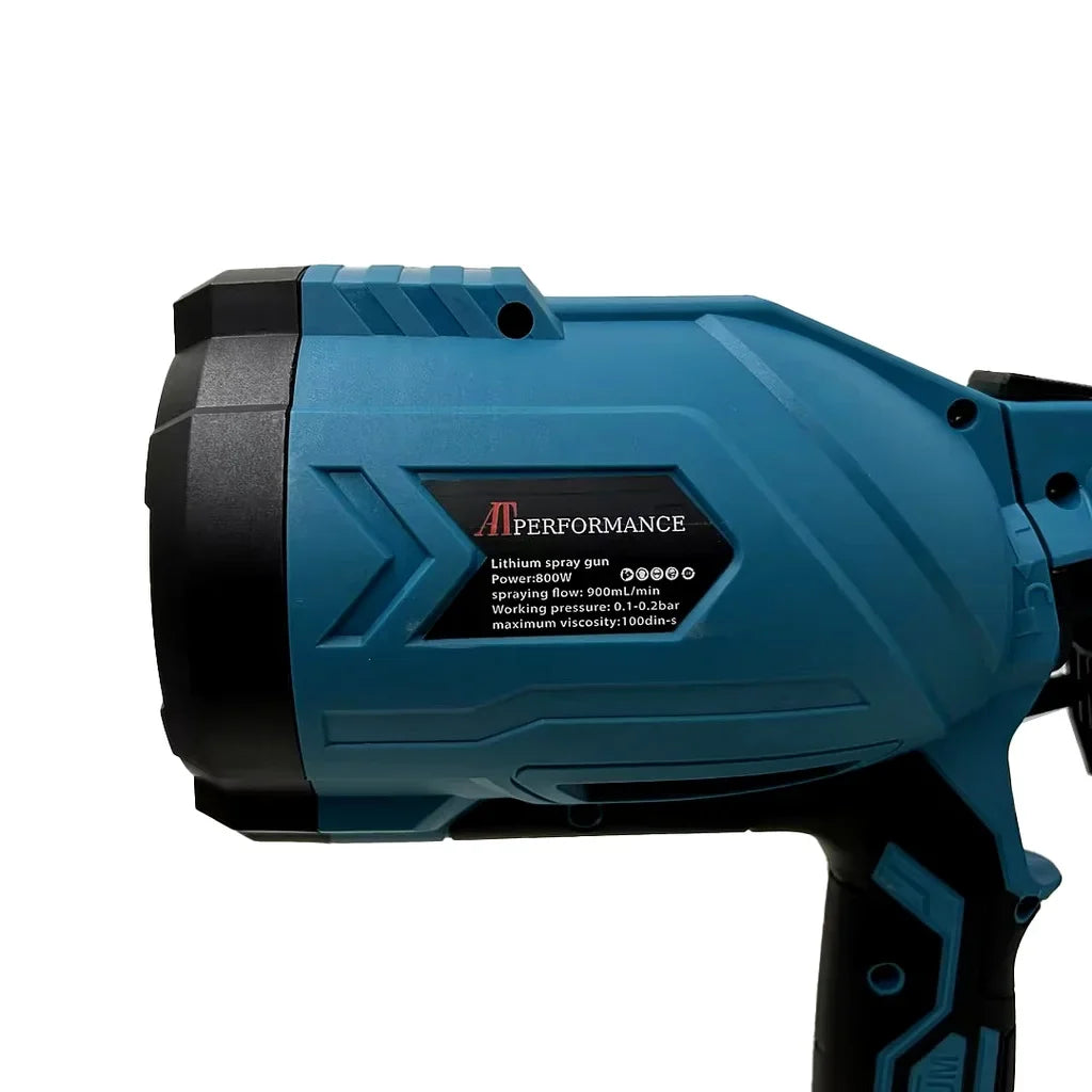 Pistol de vopsit electric AT Performance AT-401, 210 W, 2 acumulatori 48V, rezervor 1000 ml, 3 moduri de pulverizare